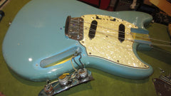 1966 Fender Duo Sonic Daphne Blue CLEAN w/ Original Case