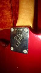 1966 Fender Jaguar Candy Apple Red w/ Matching Headstock