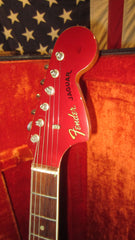 1966 Fender Jaguar Candy Apple Red w/ Matching Headstock