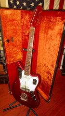 1966 Fender Jaguar Candy Apple Red w/ Matching Headstock