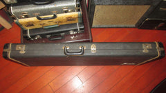 1966 Fender Jazzmaster / Jaguar Case Black w/ Orange Interior