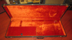 1966 Fender Jazzmaster / Jaguar Case Black w/ Orange Interior