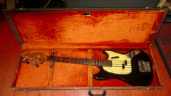 1966 Fender Mustang Bass Black w/ Original Case