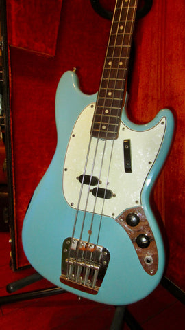 1966 Fender Mustang Bass Daphne Blue