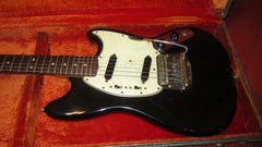 1966 Fender Mustang Black` w/ Original Hardshell Case