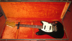 1966 Fender Mustang Black` w/ Original Hardshell Case