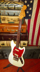 1966 Fender Mustang White w/ Original Hardshell Case
