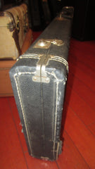 ~1966 Fender P-bass / Jazz Bass Case Black w/ orange interior