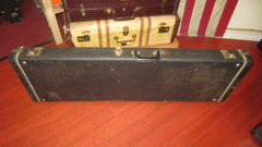 ~1966 Fender P-bass / Jazz Bass Case Black w/ orange interior