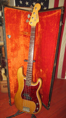 1966 Fender Precision Bass Natural w/ Original Hard Case