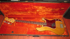 1966 Fender Precision Bass Natural w/ Original Hard Case