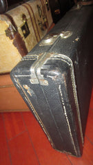 1966 Fender Stratocaster / Telecaster Case Black w Orange Interior