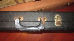 ~1966 Fender Stratocaster / Telecaster Case Black w Orange Interior