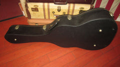 ~1966 Martin Dreadnought Case Black w Blue Interior