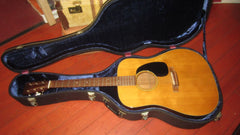 ~1966 Martin Dreadnought Case Black w Blue Interior