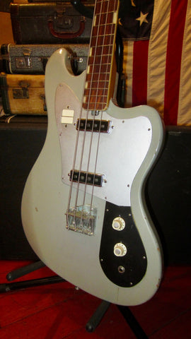 ~1966 Teiscoip  EB-100 Battleship Bass Grey w/ Hard Case