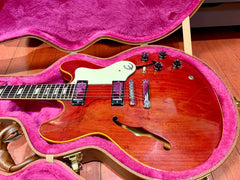 1967 Epiphone E360TD Riviera Cherry Red w/ Gibson Case