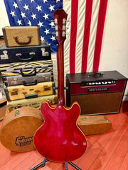 1967 Epiphone E360TD Riviera Cherry Red w/ Gibson Case