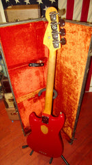 1967 Fender Mustang Bass Red w/ Original Hardshell Case