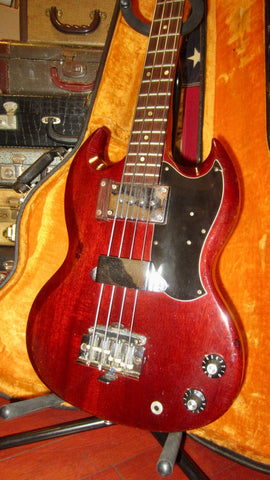 1967 Gibson EB-0 Bass Cherry Red