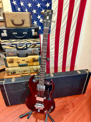1967 Gibson EB-0 Solidbody Bass Red w/ Hardshell Case