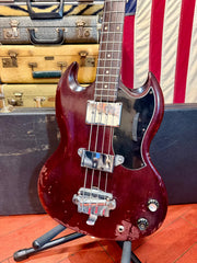 1967 Gibson EB-0 Solidbody Bass Red w/ Hardshell Case