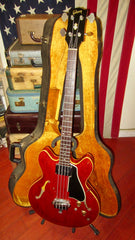 1967 Gibson EB-2 Cherry Red