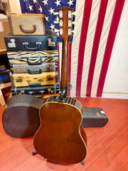 1967 GIbson J-160E Acoustic / Electric Sunburst w. Original Hardshell Case