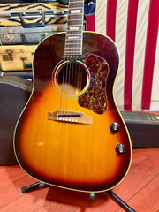 1967 GIbson J-160E Acoustic / Electric Sunburst w. Original Hardshell Case