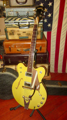 1967 Gretsch Model 6105 Rally  Bamboo Yellow w/ Original Case