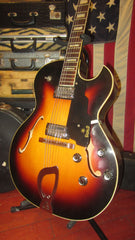 1967 Guild CE-100 Hollowbody Electric Sunburst w/ Original Case