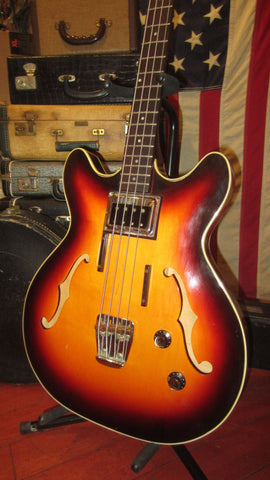 1967 Guild Starfire Bass Sunburst w/ Original Hardshell Case