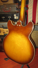 1967 Harmony  H-64 Meteor w/ Bigsby Sunburst w/ Flame