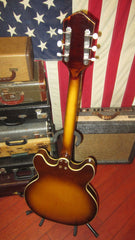 1967 Harmony  H-64 Meteor w/ Bigsby Sunburst w/ Flame