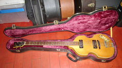 ~1967 Hofner 500/1 Beatle Bass Natural w/ Original Case