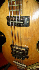 ~1967 Hofner 500/1 Beatle Bass Natural w/ Original Case