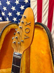 ~1967 VOX BOSSMAN w/ Built in Distortion Fuzz Sunburst & Original Hardshell Case