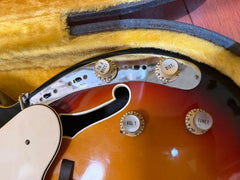 ~1967 VOX BOSSMAN w/ Built in Distortion Fuzz Sunburst & Original Hardshell Case