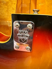 ~1967 VOX BOSSMAN w/ Built in Distortion Fuzz Sunburst & Original Hardshell Case