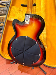 ~1967 VOX BOSSMAN w/ Built in Distortion Fuzz Sunburst & Original Hardshell Case