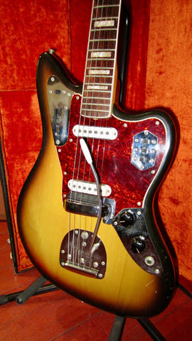 1968 Fender Jaguar Sunburst Clean w/ Original Case