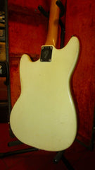 1968 Fender Mustang White w/ Original Hardshell Case