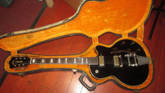 1969 Guild M-75 Bluesbird  Black w/ Bigsby and Original Hardshell Case