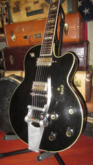 1969 Guild M-75 Bluesbird  Black w/ Bigsby and Original Hardshell Case