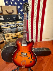 1968 Guild T-100D Slim Jim Sunburst w/ Original Hardshell Case