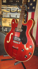 1968 Ovation Model 1232 Tornado Hollowbody Electric Cherry Red