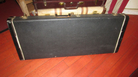 ~1969 / 1970s Rickenbacker 330 / 360 hardshell case black w/ blue interior