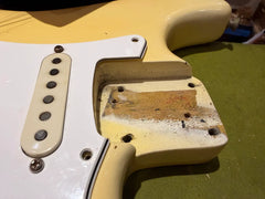 1969 Fender Stratocaster Olympic White w/ Original Hardshell Case