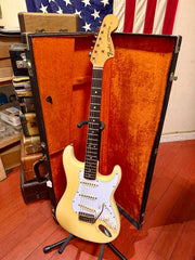 1969 Fender Stratocaster Olympic White w/ Original Hardshell Case