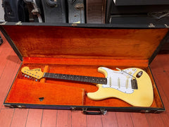 1969 Fender Stratocaster Olympic White w/ Original Hardshell Case